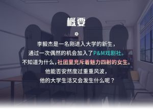 A2524[SLG/PC/官中]社团学姊社团学姐DramaQueens官方中文版[3G]-目标是h游戏大师