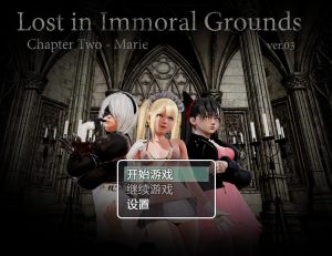 A2821[探索RPG触手异种X动态PC]2B+玛丽迷失在不道德之地（LostinImmoralGrounds）Ch.2v0.3精翻汉化+作弊码[6G]-目标是h游戏大师