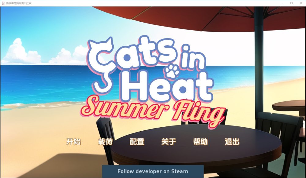 图片[1]-A3095[SLG汉化]发情的猫-夏日狂欢1.0CatsinHeat-SummerFling[Final]PC+安卓汉化版[500M]-目标是h游戏大师