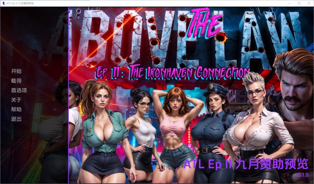 图片[1]-A3495[SLG汉化] 法律之上 Above the Law [Ep.I v0.9.3] PC+安卓汉化版 [1.6G]-目标是h游戏大师