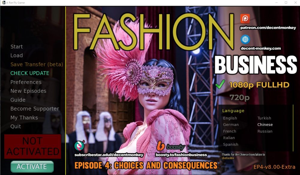 图片[1]-A5396[SLG/中文]时尚女王莫妮卡FashionBusinessEP4v8.0官方中文版[9.9G]-目标是h游戏大师