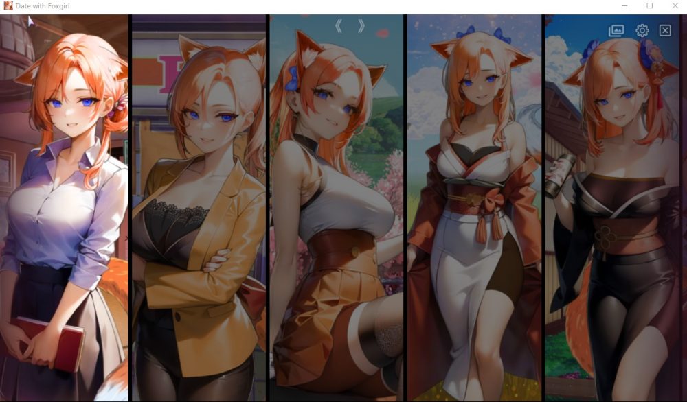 图片[1]-A6078[SLG/官中/有动画]和狐狸精约会DatewithFoxgirlBui11234358官方中文步兵版[300M]-目标是h游戏大师