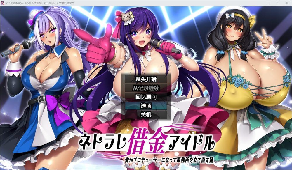 图片[1]-A6734[RPG/汉化]债务偶像我成为制作人并重建经纪公司的故事1.0PC+安卓汉化版[2.2G]-目标是h游戏大师