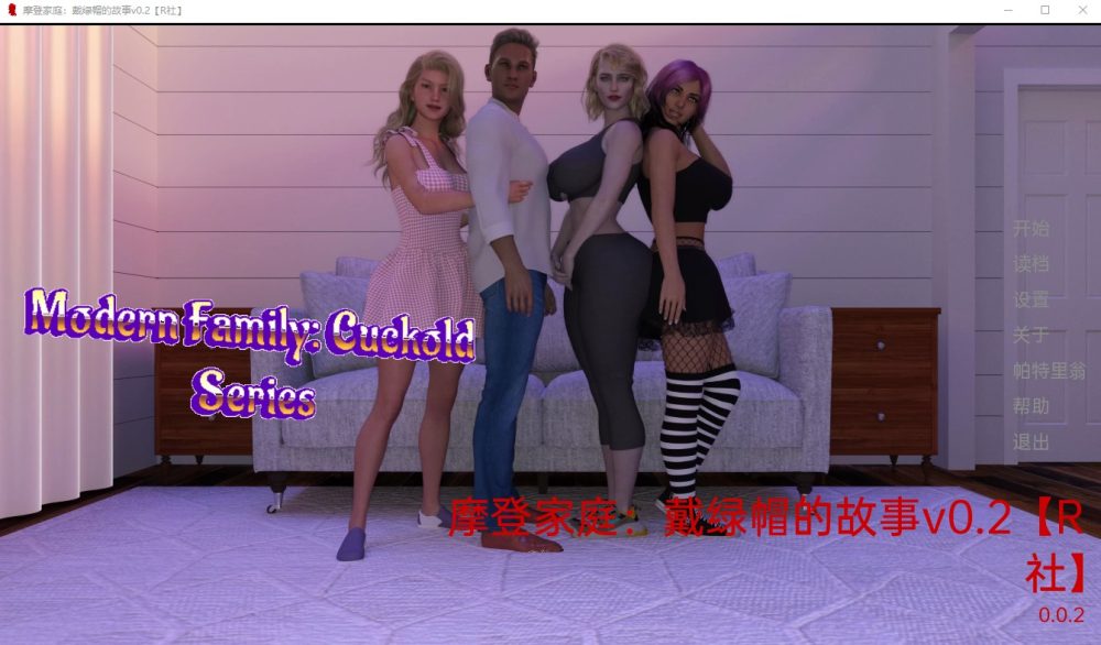 图片[1]-A7579[欧美SLG/汉化]摩登家庭：戴绿帽的故事ModernFamilyCuckoldStoriesv0.2PC+安卓汉化版[1.2G]-目标是h游戏大师