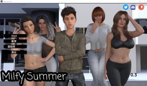 A7897[SLG/汉化]奶香夏日MilfySummerv0.3PC+安卓汉化版[3.9G]-目标是h游戏大师