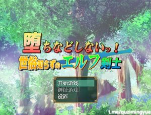 A8039[日系RPG/汉化]我不会堕落的~世界性的精灵剑客PC+安卓汉化版[1.1G]-目标是h游戏大师