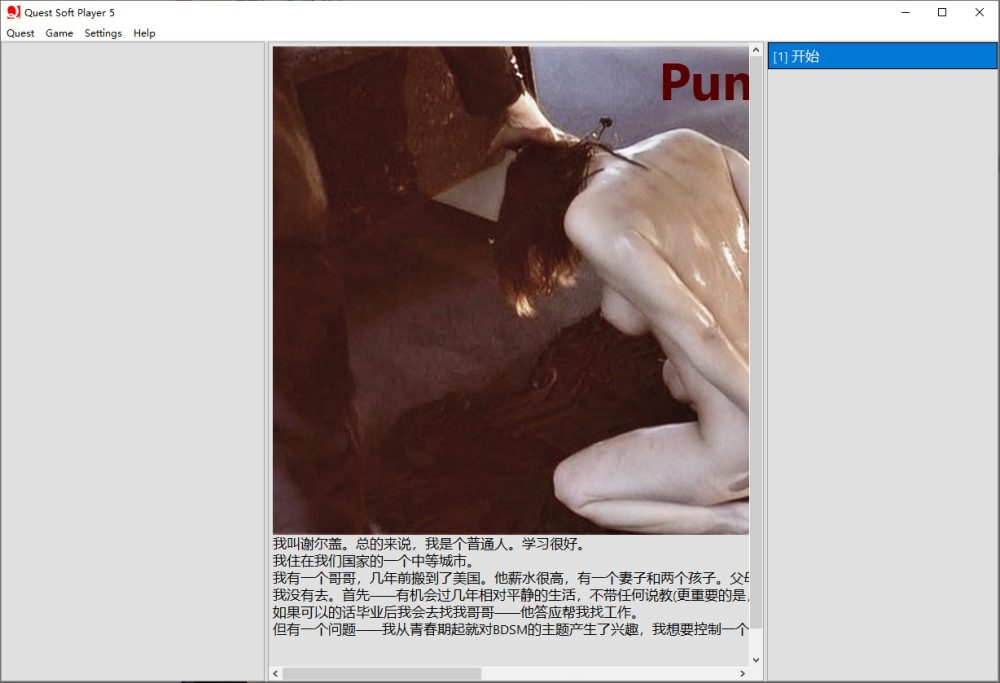 图片[1]-A8489[毛子QSP/汉化/重口]惩罚者！！PunisherV0.7高压缩汉化版[150M]-目标是h游戏大师