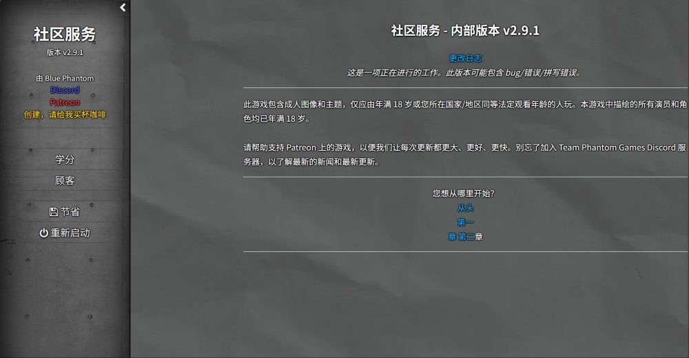 图片[1]-A8507[欧美HTML/中翻/真人动态]社区服务CommunityServicev2.9.1FULL浏览器中文[2G]-目标是h游戏大师