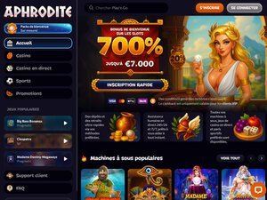 Découvrez les Joies de l'Aphrodite Casino en France : Un Monde de Loisirs Sans