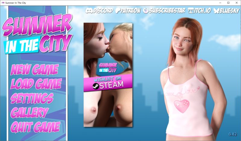 A9844[SLG/汉化]城市的夏天SummerInTheCity-v0.82PC+安卓汉化版[5.7G]-目标是h游戏大师