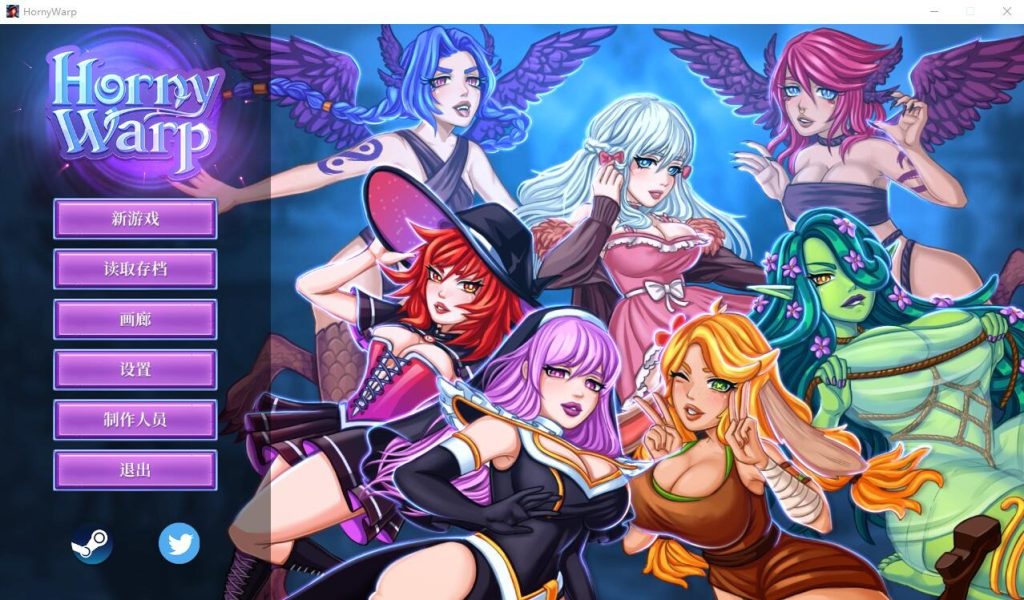 图片[1]-A10121[SLG/汉化]扭曲愿望：停止幻想-HornyWarpHentaiFantasy-ver1.2.0官方中文版[1.1G]-目标是h游戏大师