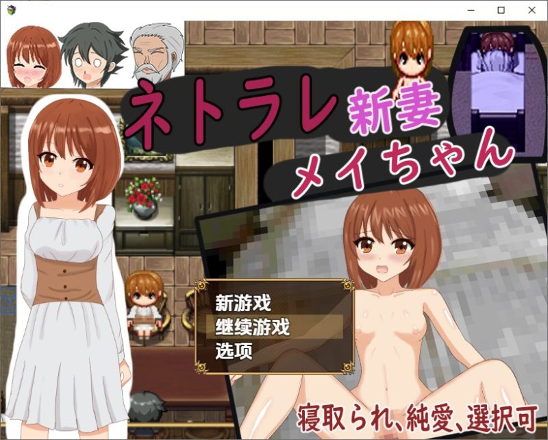 A10528[RPG/汉化]被NTR的新婚妻梅酱1.0PC+安卓汉化版[1G]-目标是h游戏大师