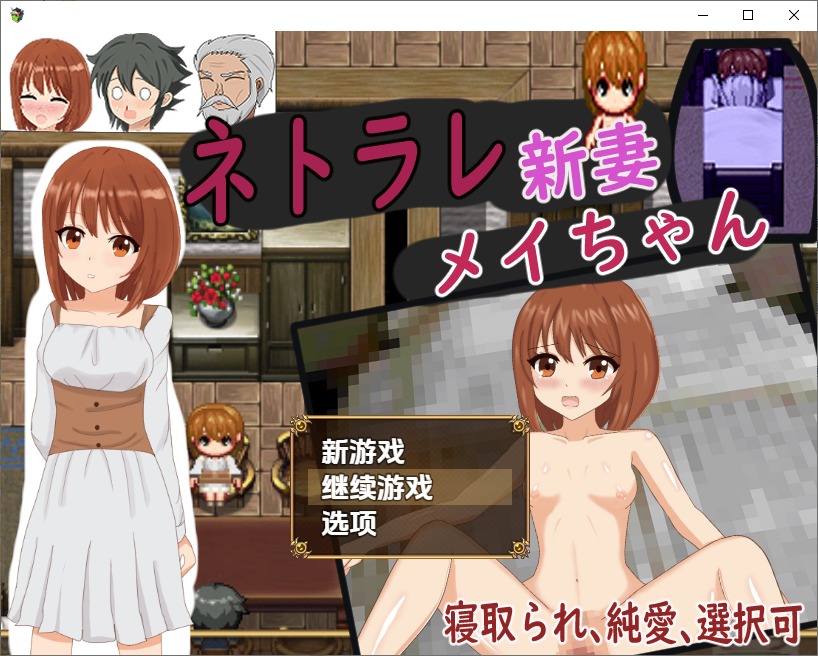 图片[1]-A10528[RPG/汉化]被NTR的新婚妻梅酱1.0PC+安卓汉化版[1G]-目标是h游戏大师