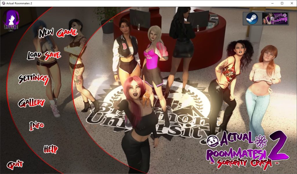 图片[1]-A10729[SLG/汉化]实际室友2-联谊会崩溃ActualRoommates2-SororityCrash[Ch.1Public]PC+安卓汉化版付前作[4.8G]-目标是h游戏大师