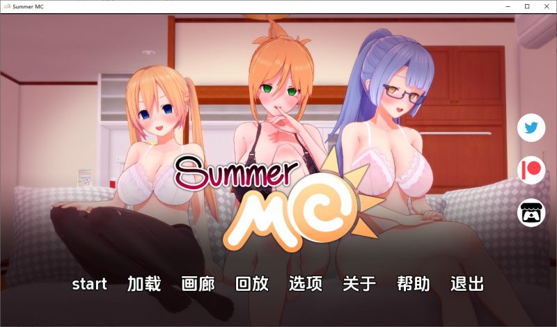 A10826[SLG/汉化]夏天MC：那次我发现了一本神奇的催眠书v0.16PC+安卓汉化版[1.9G]-目标是h游戏大师